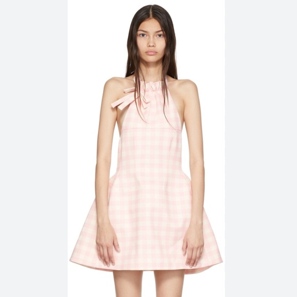 ♥️… Shushu Tong halter Mini Tweed Dress - Picture 5 of 5